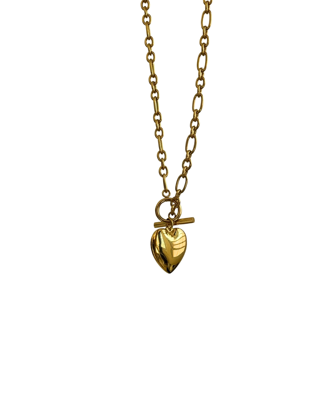 2 in 1 heart necklace