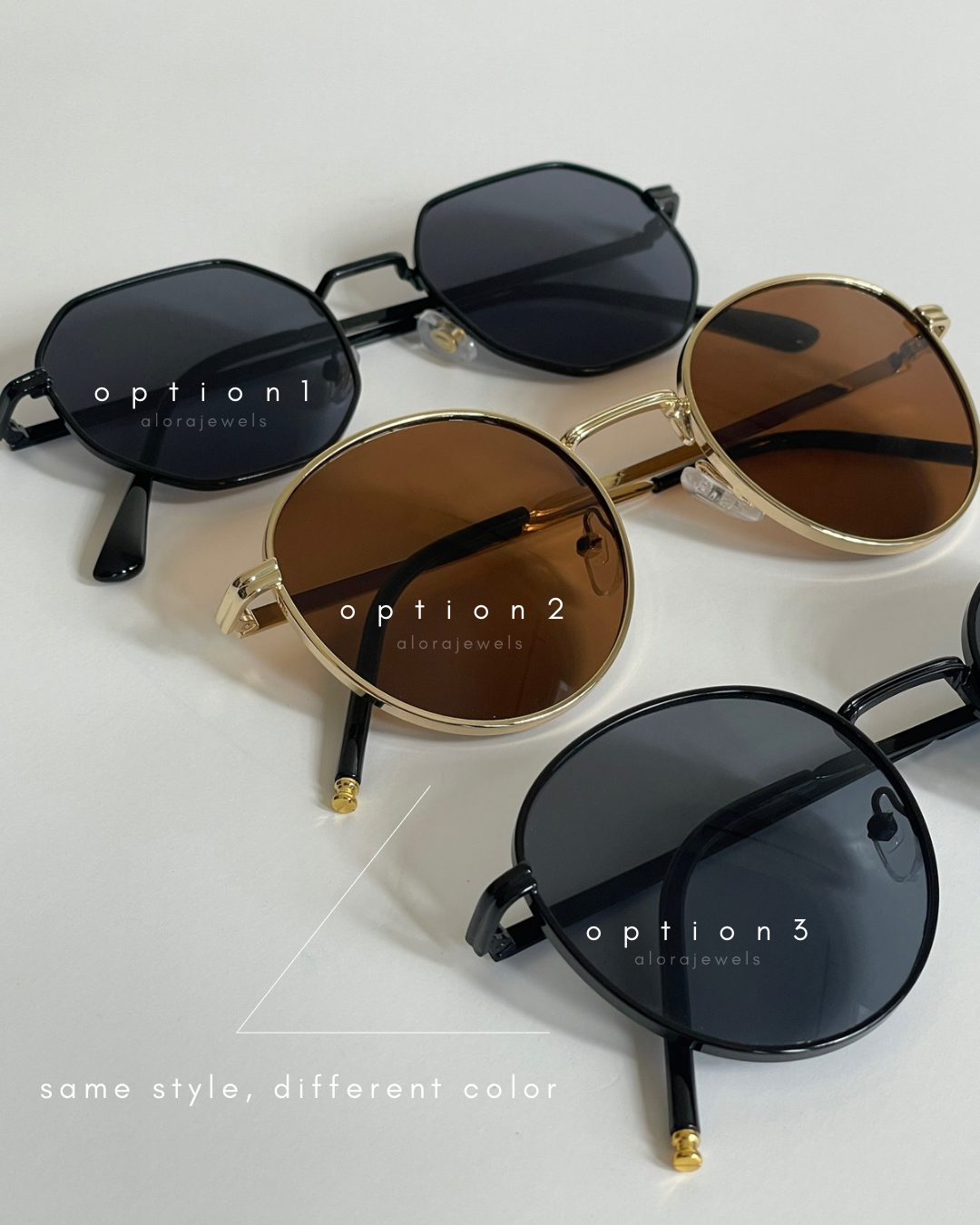 Fancy sunnies + case | gafas