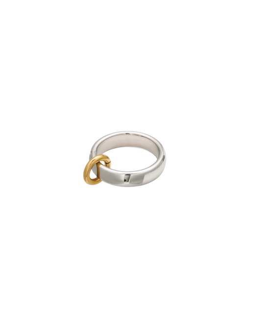 Two tone ring | size: 7 & 8