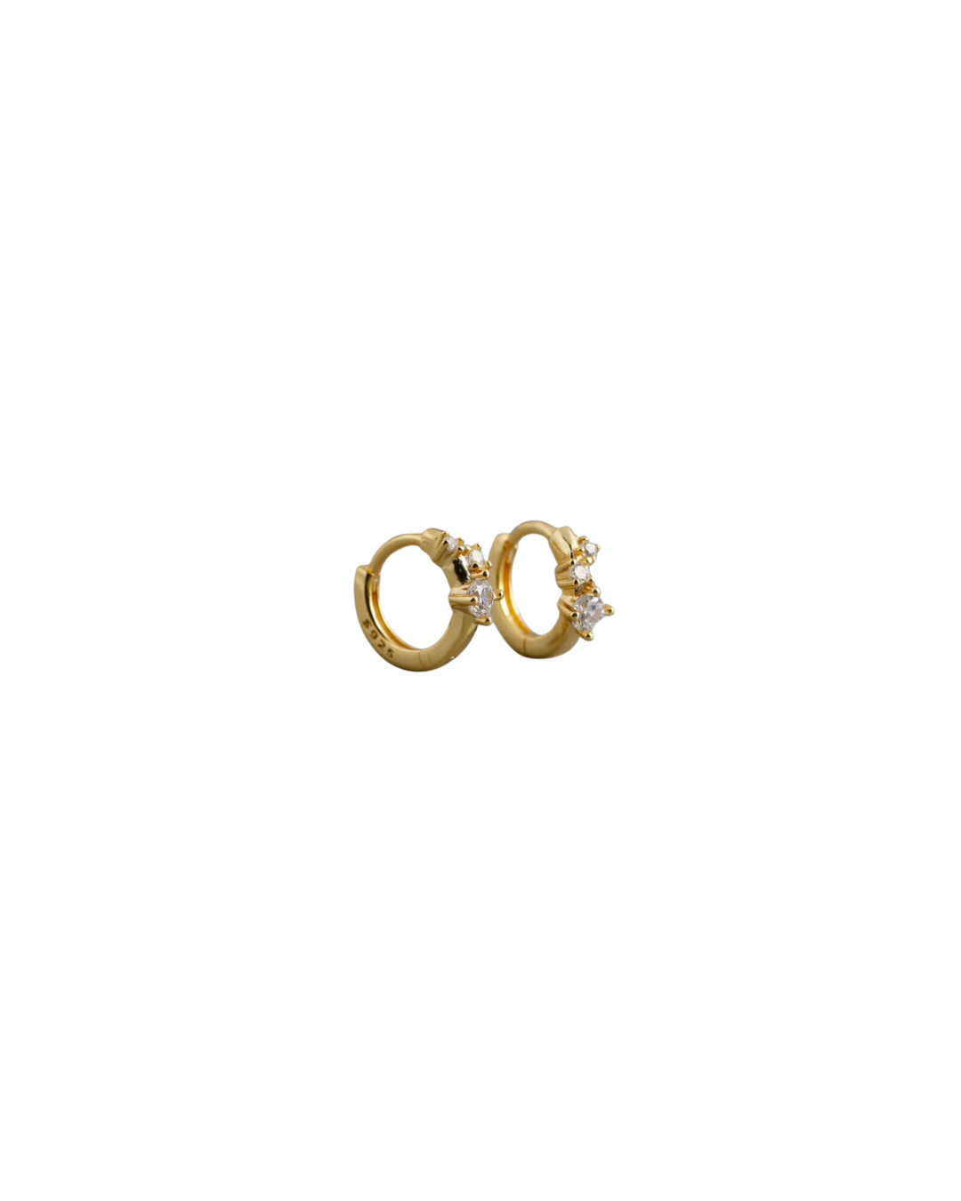 Emily mini huggie earrings | 7mm | C11