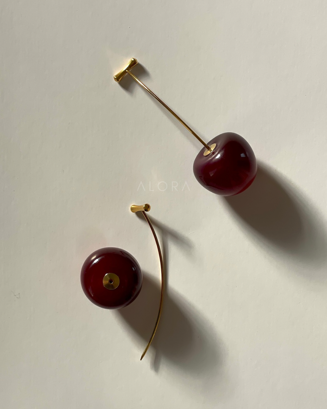 Cherry earrings