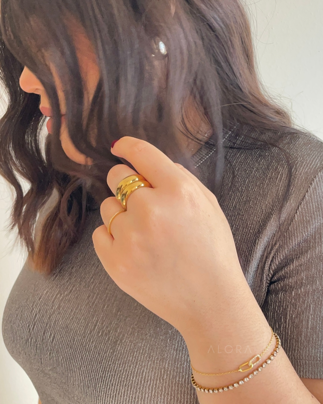 Catalina chunky ring | size: 7 & 8