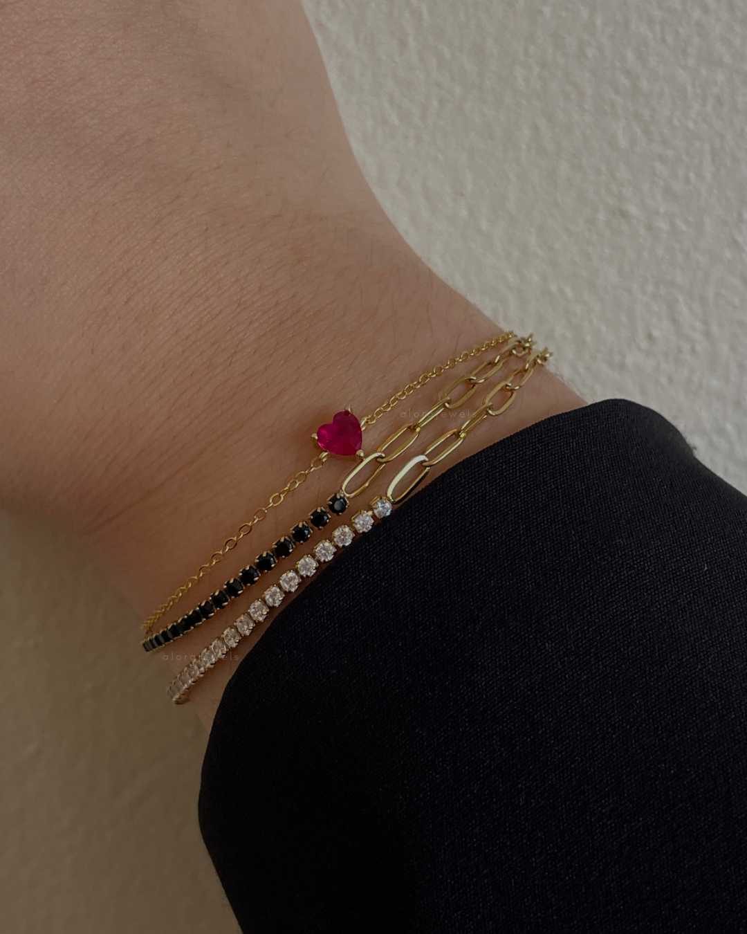 Pure love dainty bracelet