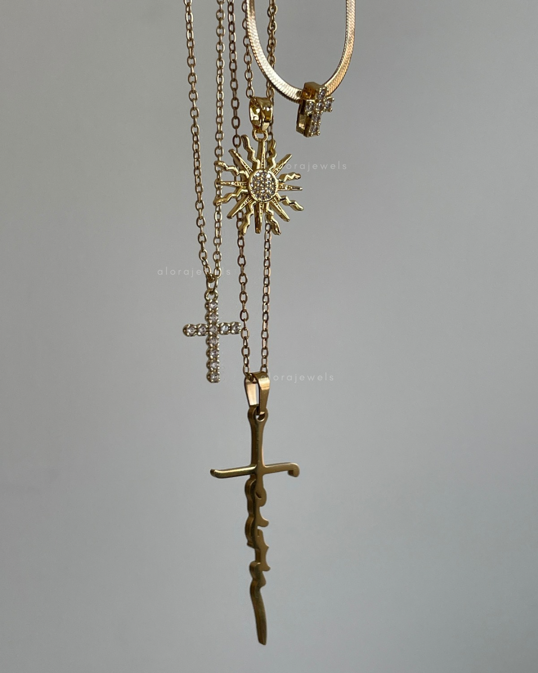 Daughter of God necklace | cross | cruz