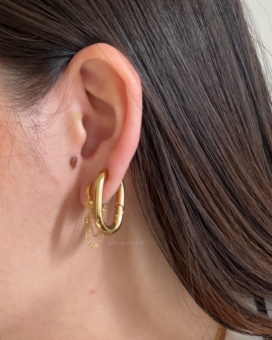 Must have huggie earrings | 7.8mm | C14