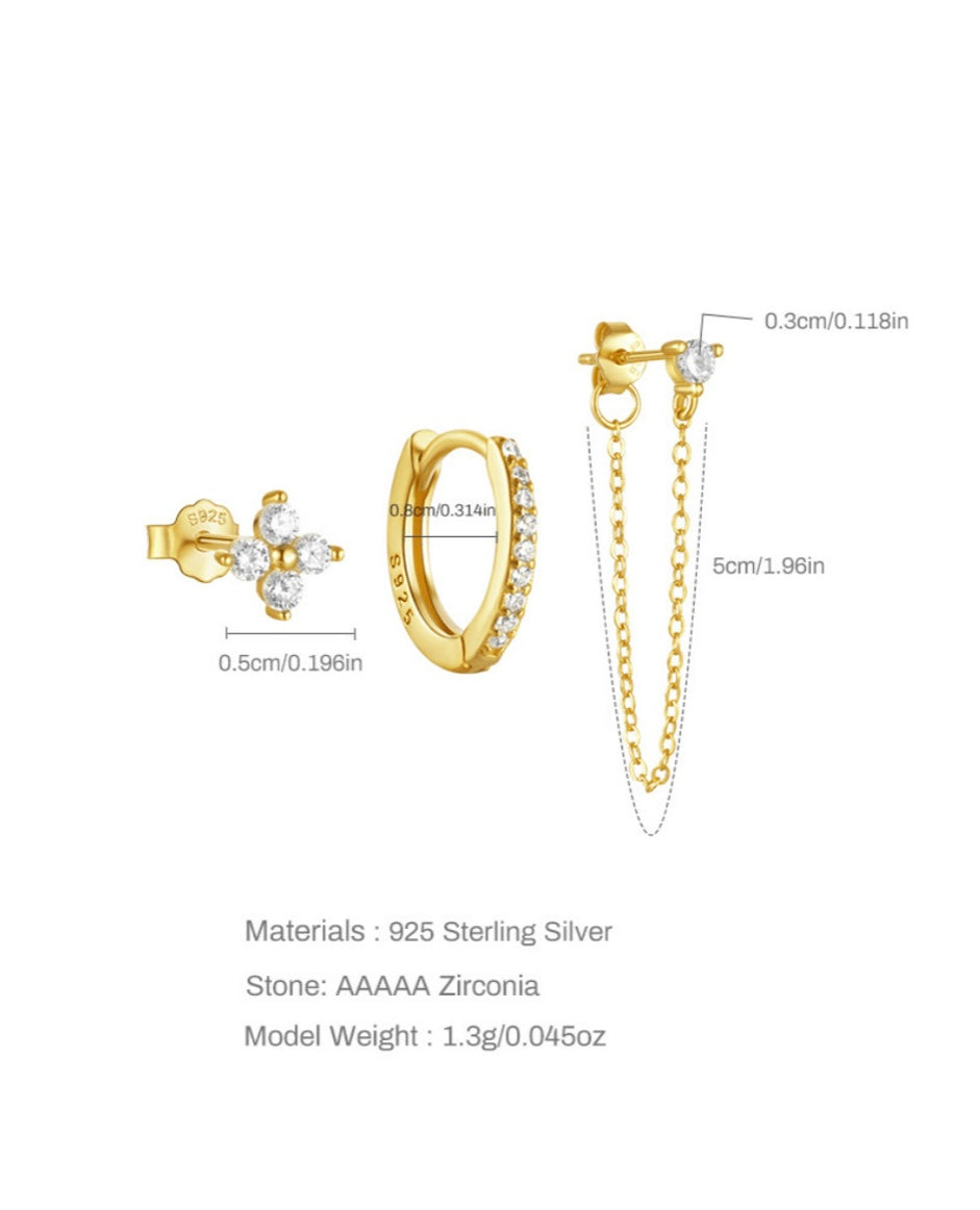 Roma singles: 1 earring of each | single earrings