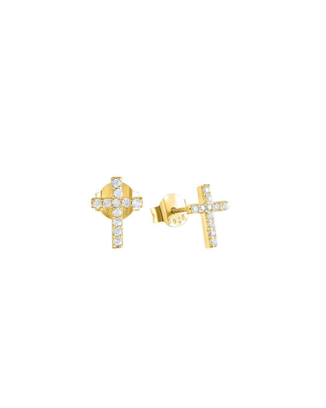 True love stud earrings | cross | cruz