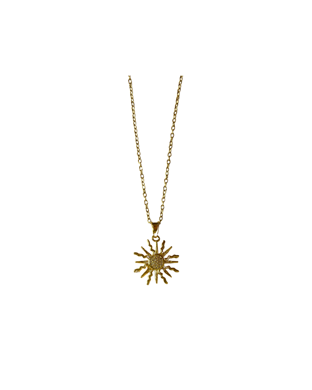 Sun necklace