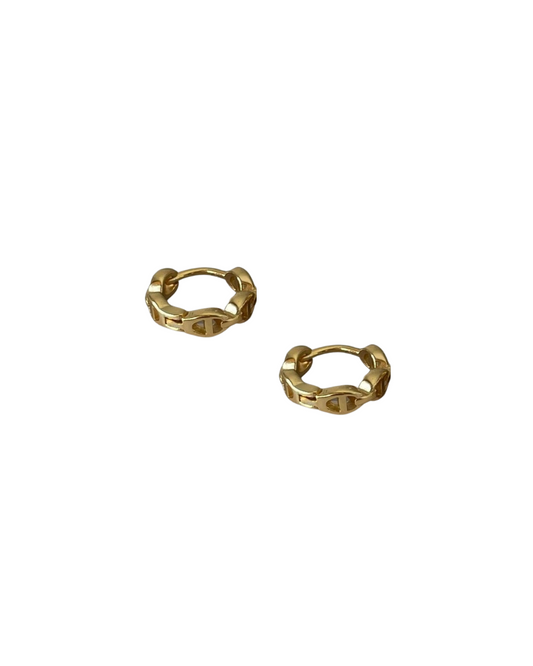 Paulina huggie earrings | C20