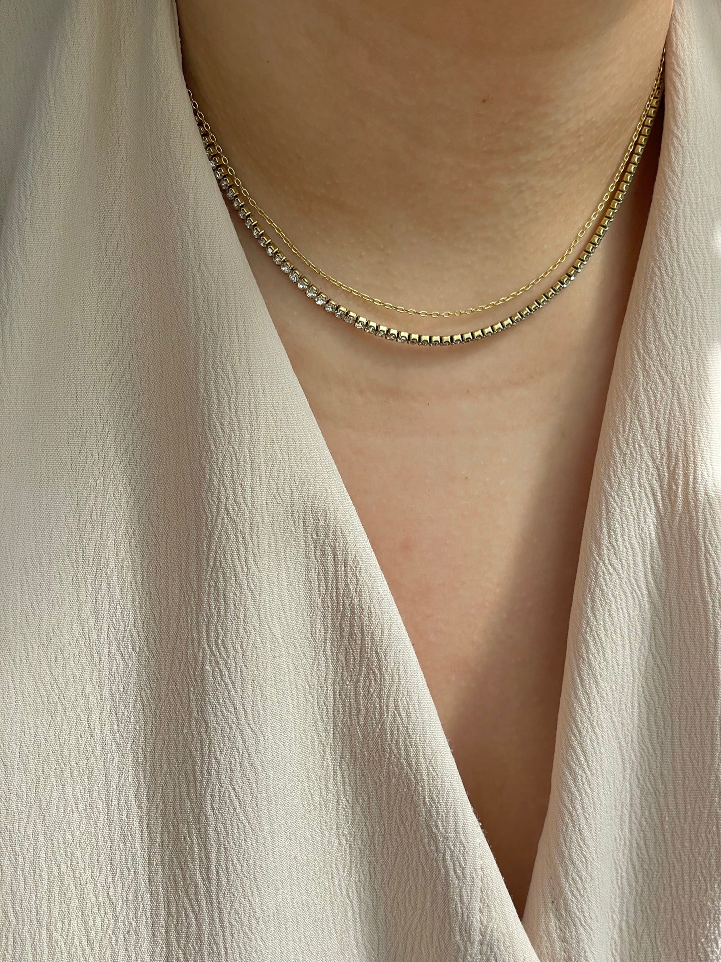 Dainty chain necklace