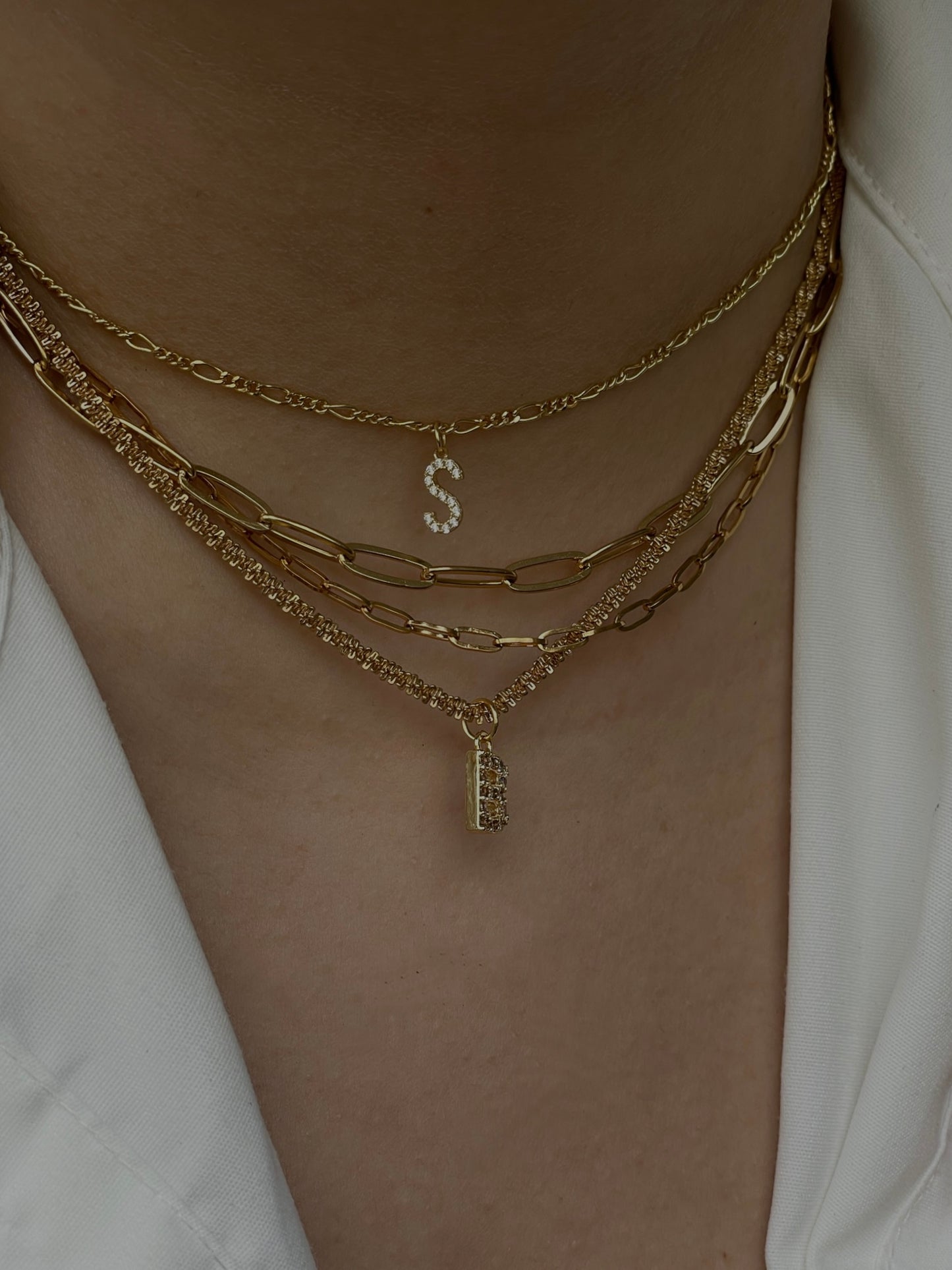 The forever initial necklace