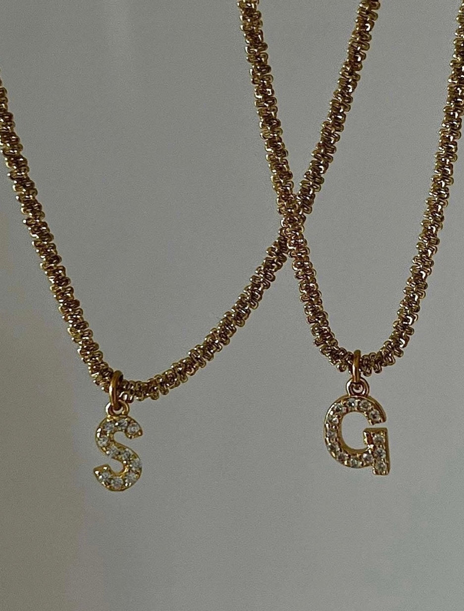 The forever initial necklace