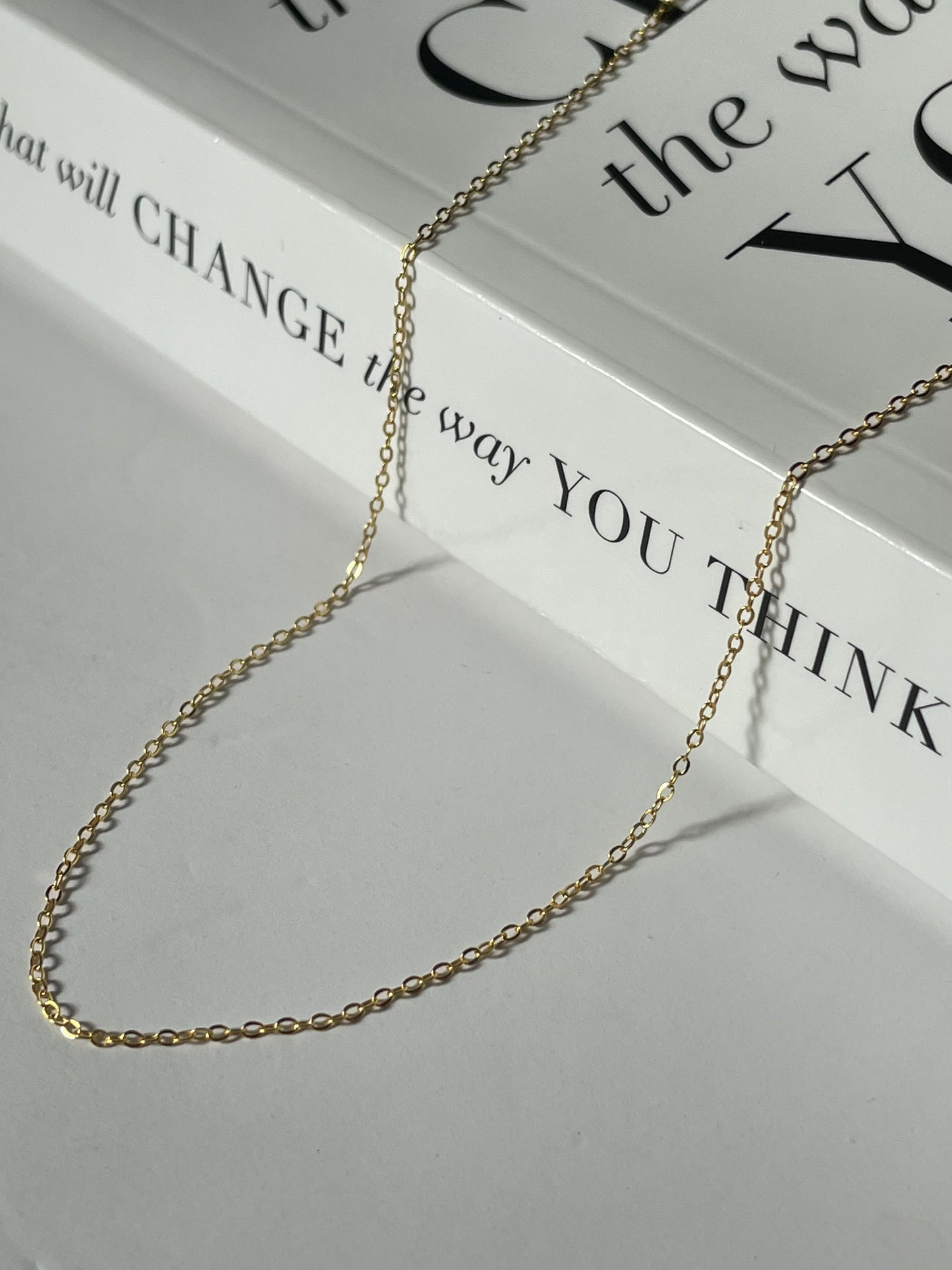 Dainty chain necklace