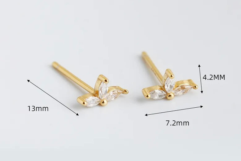 Lina stud earrings